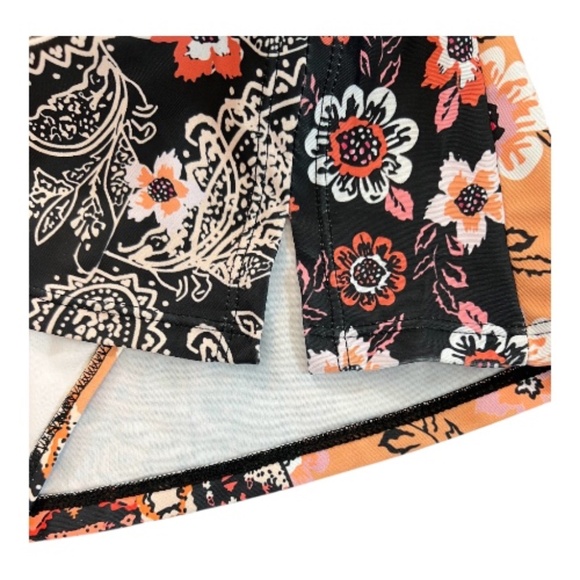 π EUC Womenβs Multi Color Floral Paisley Tankini Set | Size XL - Picture 4 of 8